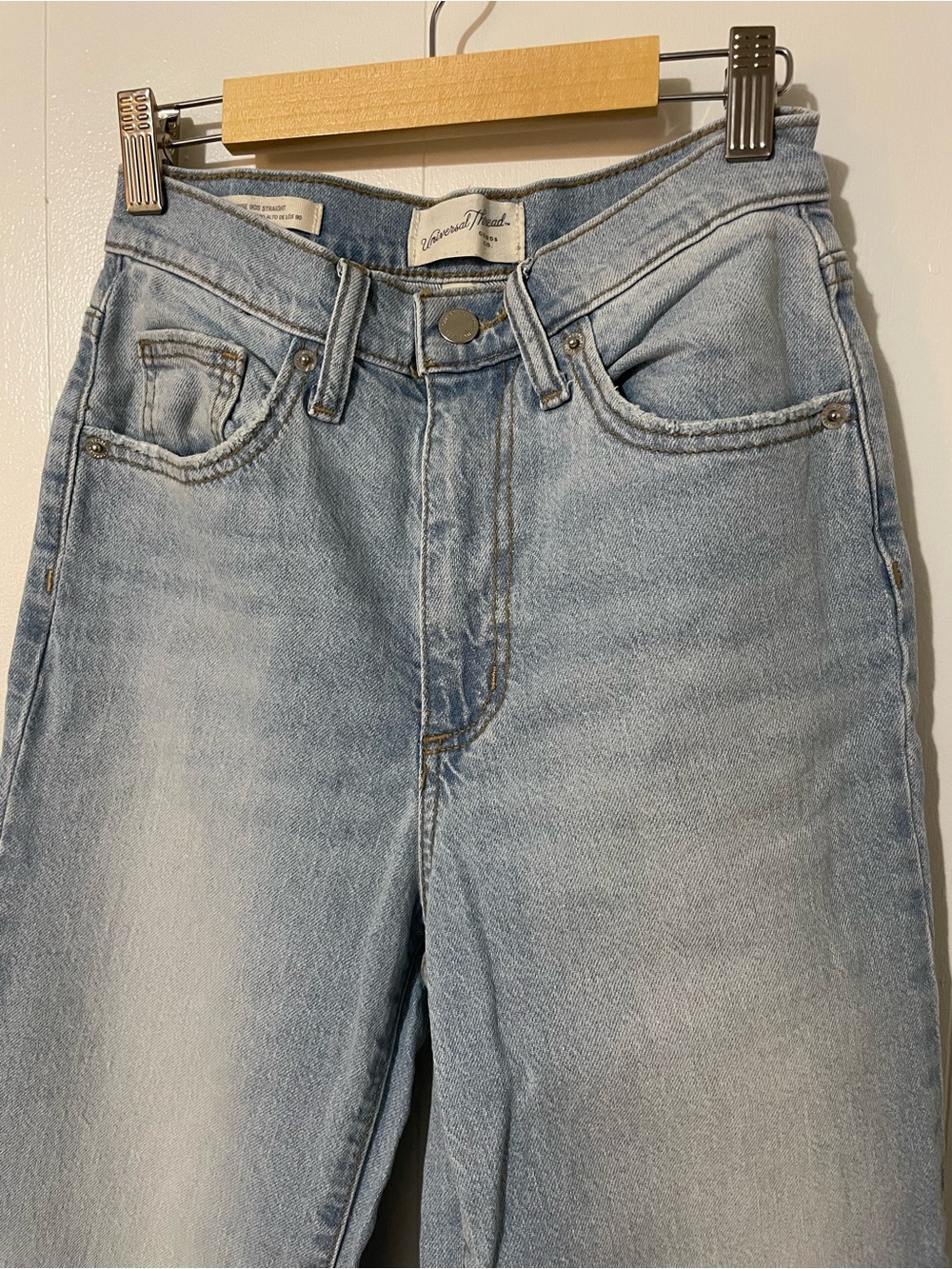 Universal Thread High Rise 90s Straight Denim - Picture 7 of 12